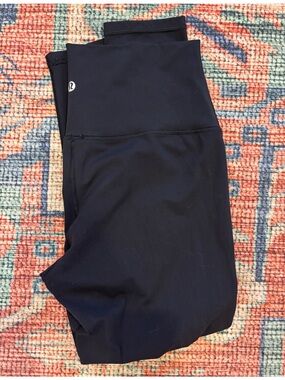 lululemon Wunder Under Luxtreme Black Leggings, Full length